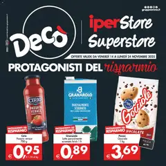Anteprima dell'opuscolo Volantino iperStore, Superstore - Sicilia dal negozio Decò valido da 14/11/2025