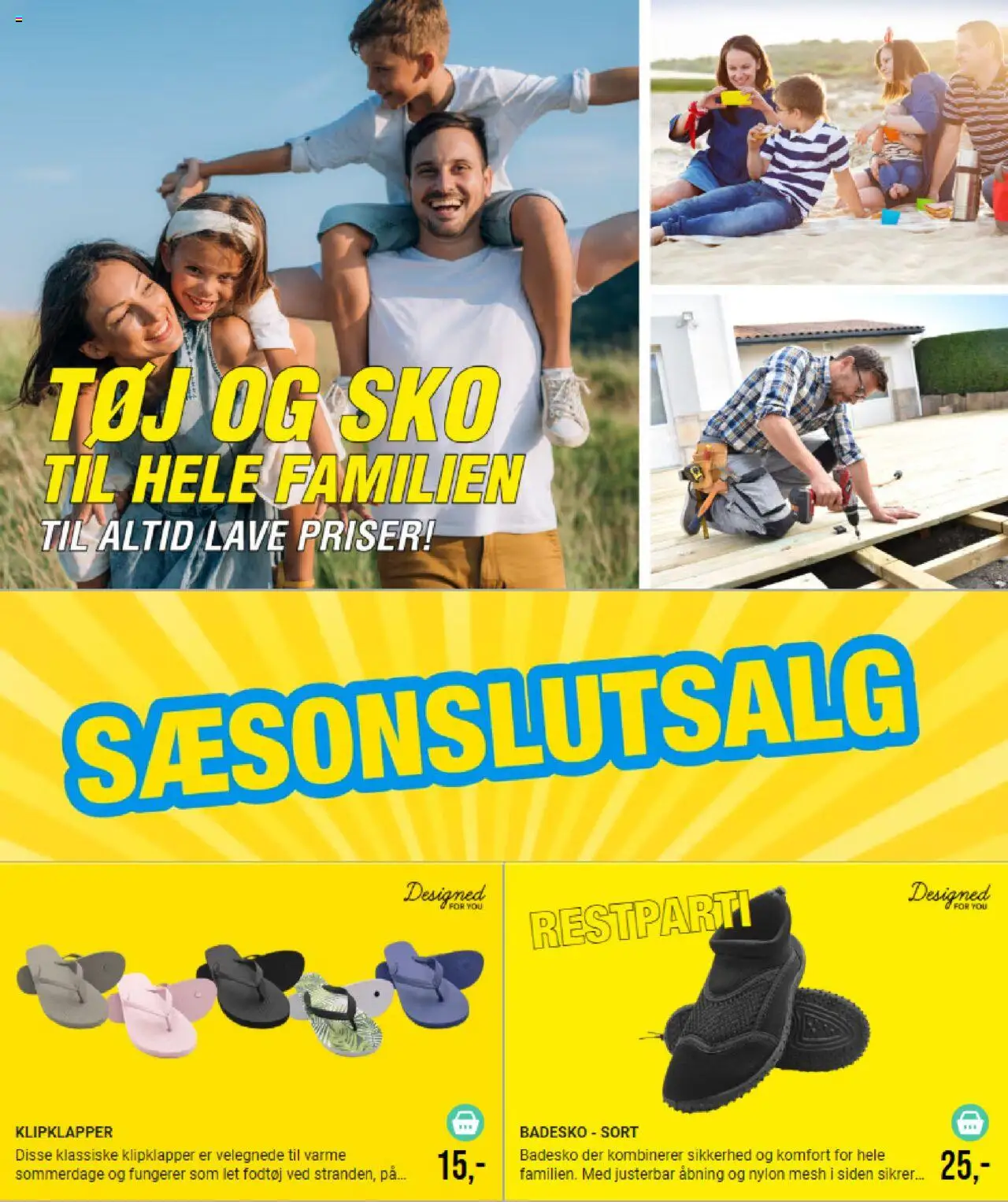 Eksempel på tilbudsavis Beklædning fra butik Harald Nyborg gyldig fra 25/08/2025