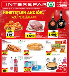 Interspar - Akciós újság Interspar megtekintése, amely érvényes 2025.11.27.-től