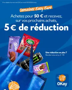 Prévisualisation de Publicité du magasin OKay formulaire valide 25/02/2026