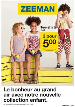 Prévisualisation de Zeeman Publicité du magasin Zeeman formulaire valide 21/03/2026