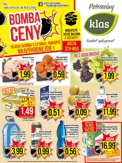 Náhľad Klas letáku platného od 02.02.2026