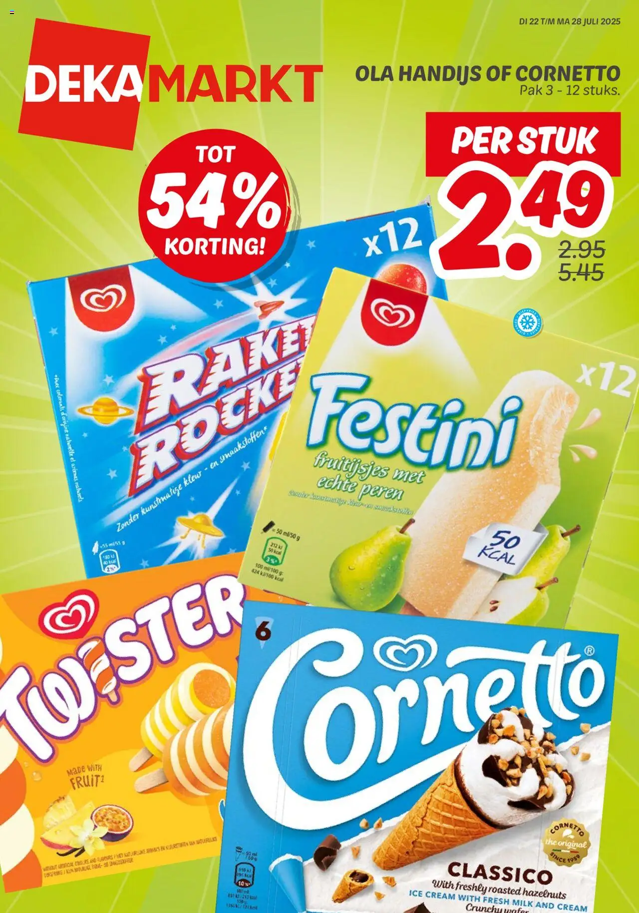 Dekamarkt shop Folder geldig vanaf 22-07-2025 - Paginanummer 1 - Peren