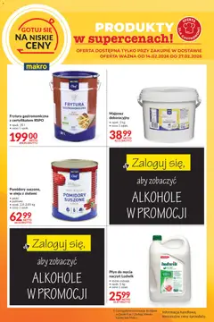 Pogląd gazetki "Gotuj się na niskie ceny w dostawie" ze sklepu Makro ważnej od 14.02.2026