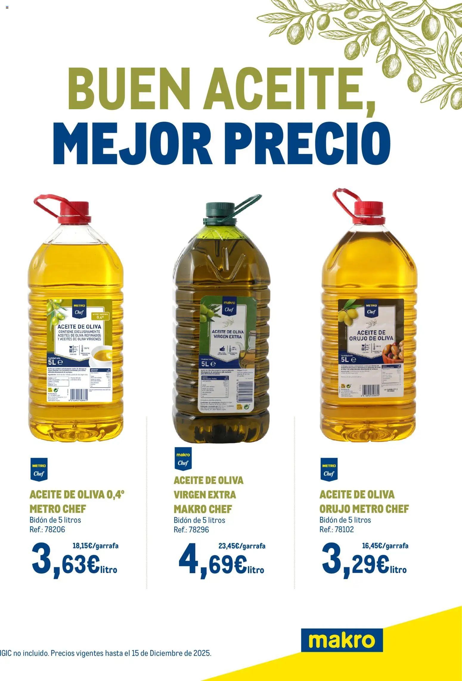 Vista previa del folleto de la tienda Makro válido desde el 15/12/2025 