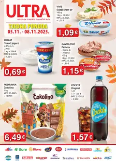 Pregled letka Katalog trgovine Ultra Gros vrijedi od 05.11.2025
