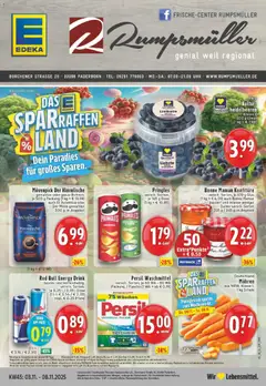 Vorschau von dem Prospekt des Geschäftes Edeka, gültig ab dem 02.11.2025