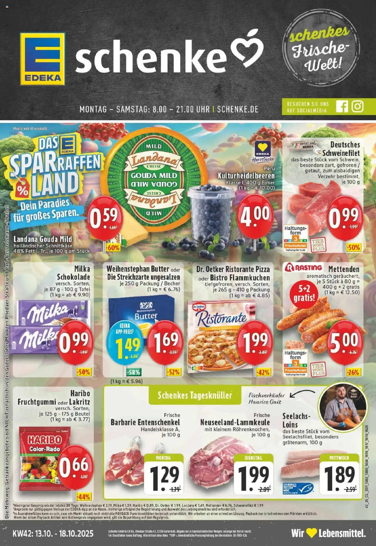EDEKA Prospekt ab 13.10.2025 - Prospekt Harsewinkel Online