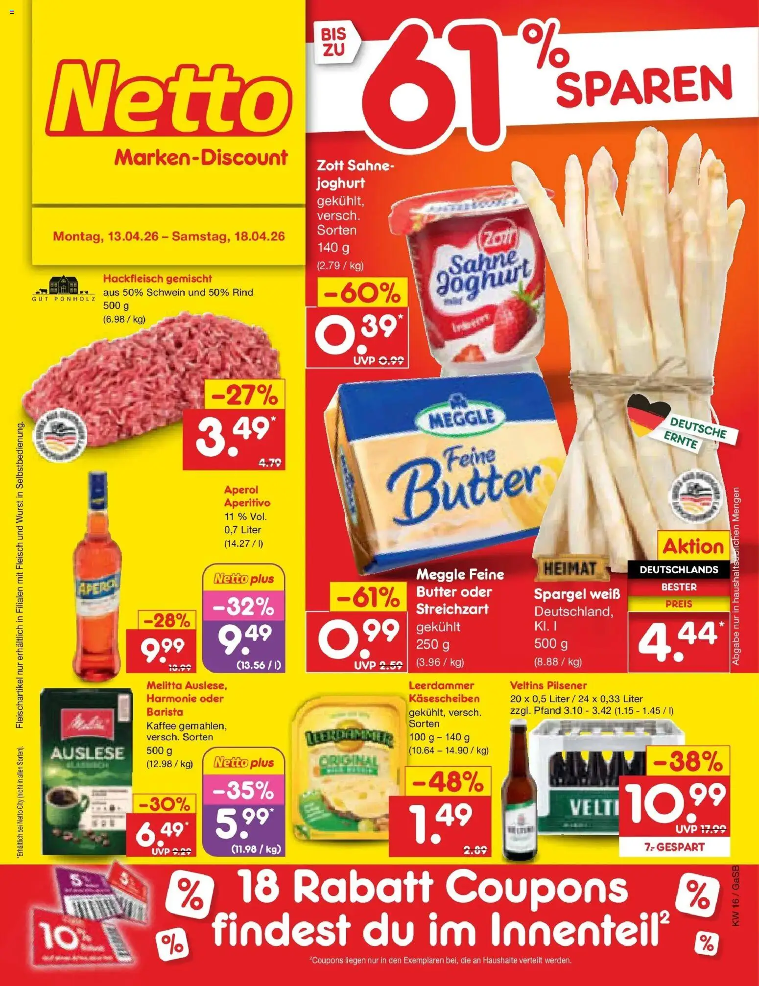 Vorschau von dem Prospekt des Geschäftes Netto Marken-Discount, gültig ab dem 13.04.2026