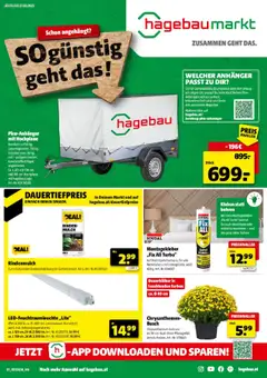 Vorschau der Angebote: Hagebau Flugblatt gültig ab 17.09.2025