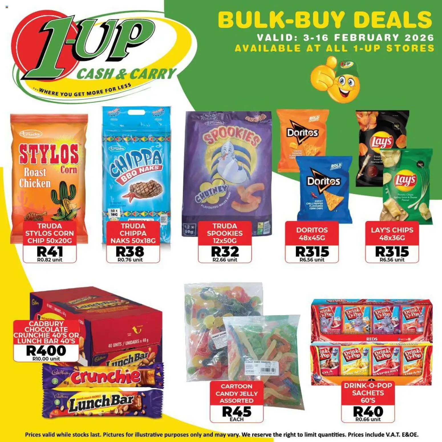Preview of 1UP Cash & Carry flyer valid from 03/02/2026