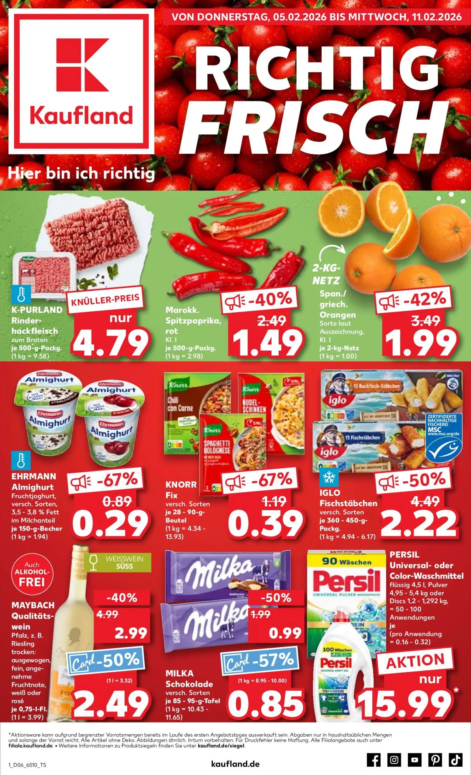 Voorbeeld van DE Folder van winkel Kaufland DE geldig vanaf 05-02-2026