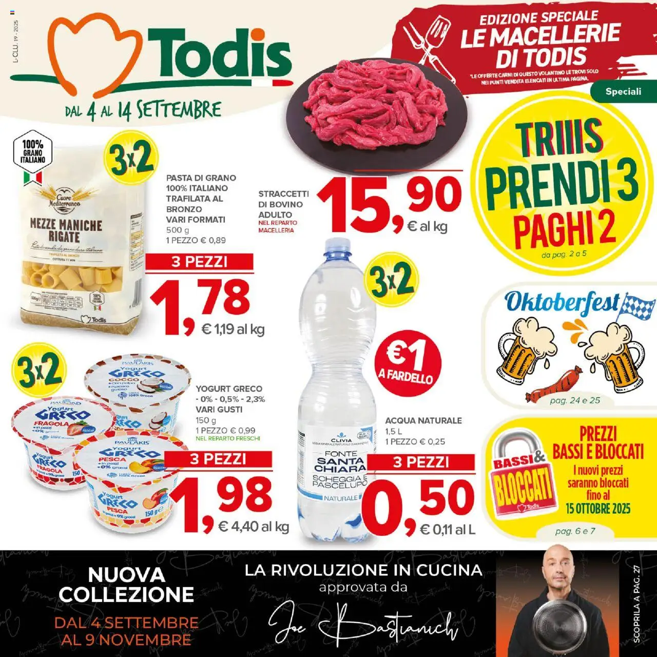 Volantino Todis valido da 04/09/2025 numero di pagina 1