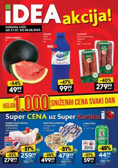 Pregled Idea kataloga - važi od 31.07.2025