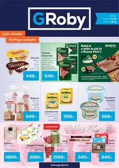 G'Roby - G'Roby akciós újság megtekintése, amely érvényes 2026.03.05.-től
