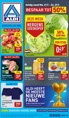 Voorbeeld van Folder week 30 van winkel Aldi geldig vanaf 21-07-2025