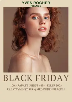 Förhandsgranska reklamblad Black Friday från butik Yves Rocher gäller från 17/11/2025