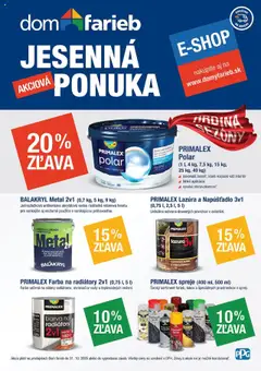 Náhľad Dom farieb letáku platného od 01.09.2025