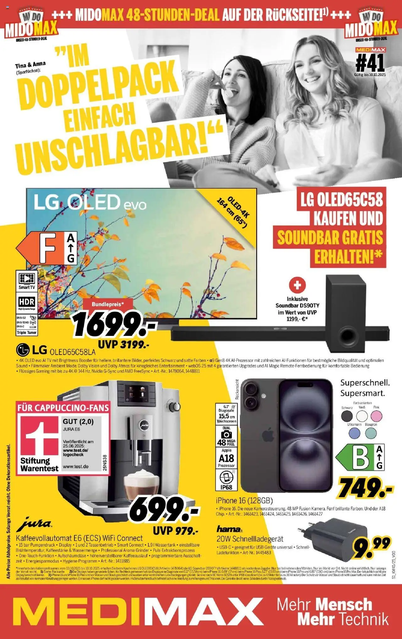 Medimax MEDIMAX: Aktuelle Angebote (vom 02.10.2025 - 09.10.2025)