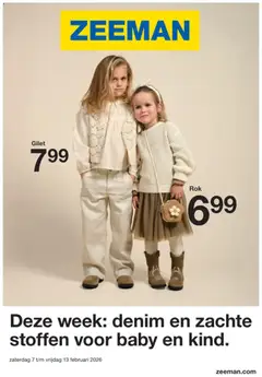 Prévisualisation de Folder du magasin Zeeman formulaire valide 07/02/2026