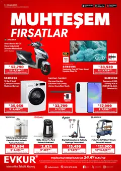 Evkur Muhteşem Fırsatlar 05.12.2025 - Broşürünün önizlemesi