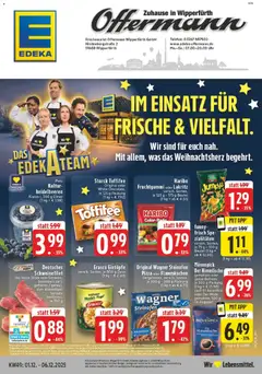 Vorschau von dem Prospekt des Geschäftes Edeka, gültig ab dem 01.12.2025