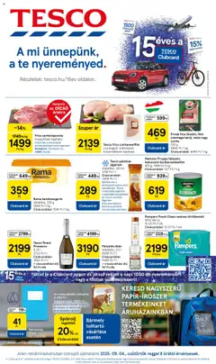 Tesco - Akciós újság Tesco megtekintése, amely érvényes 2025.09.04.-től