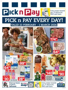 Preview of Pick n Pay flyer valid from 23/02/2026