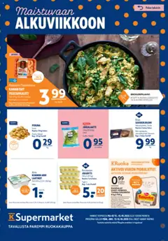 Kaupan K-Supermarket Tarjoukset esikatselu, voimassa 13/10/2025