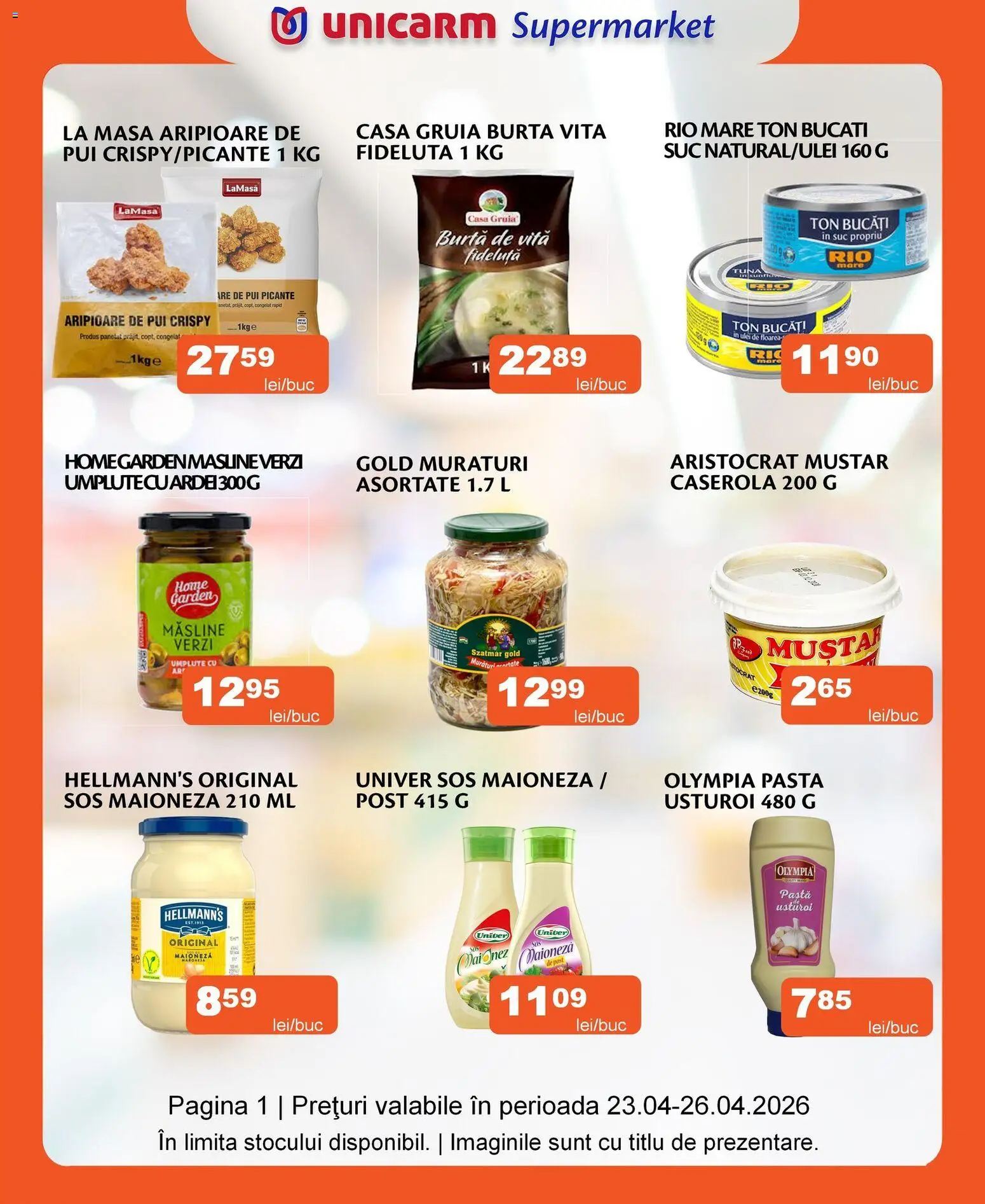 Previzualizarea de cataloage: Unicarm Unicarm Catalog valabil de la 23.04.2026