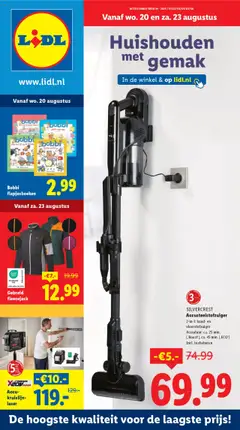 Voorbeeld van Non Food Folder week 34 van winkel Lidl geldig vanaf 20-08-2025