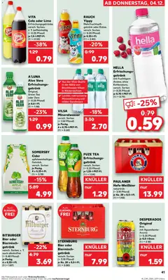 Vorschau von dem Prospekt des Geschäftes Kaufland, gültig ab dem 04.12.2025 | Seite: 41