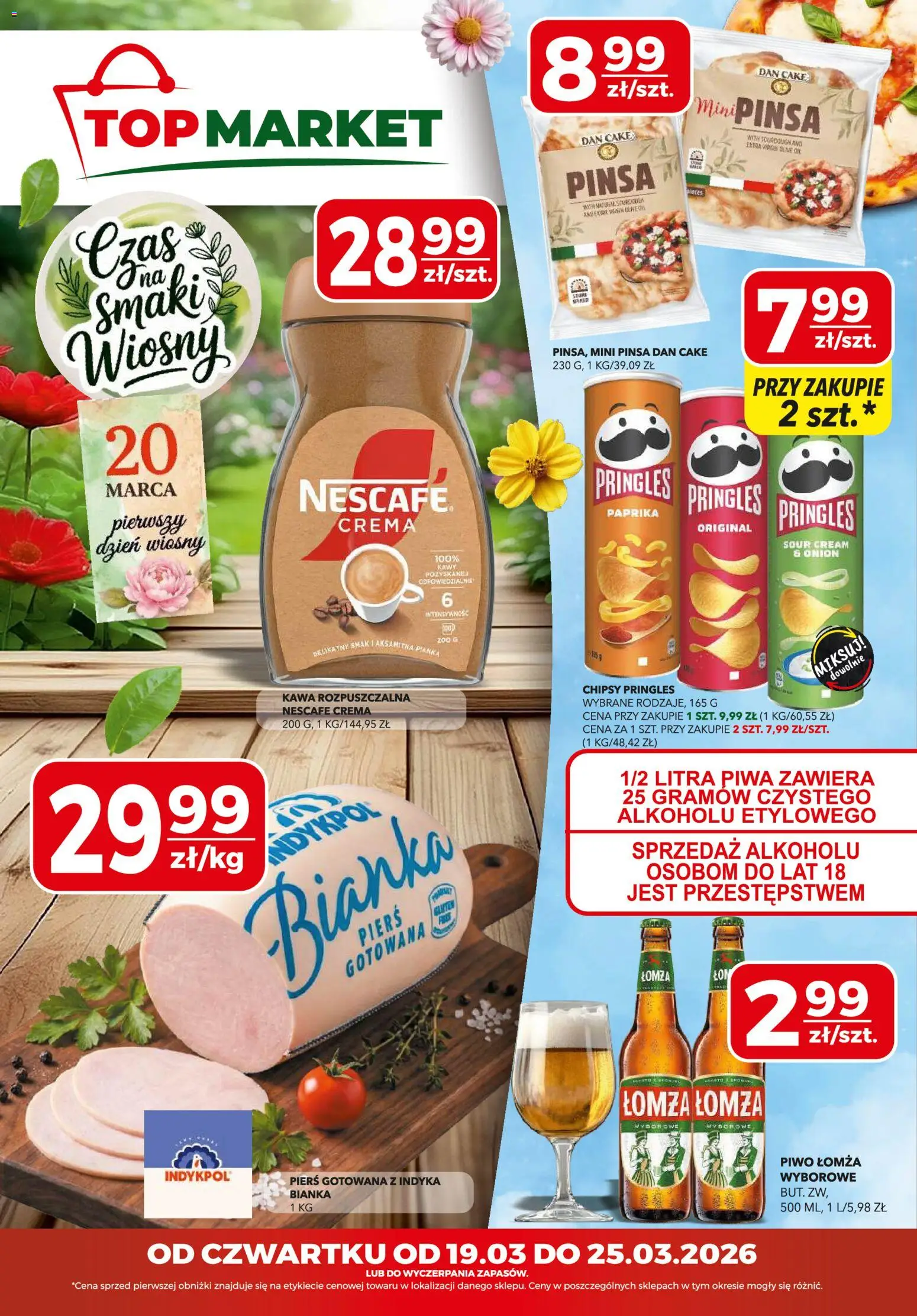 Pogląd gazetki "Top Market gazetka mini" ze sklepu Top Market ważnej od 19.03.2026