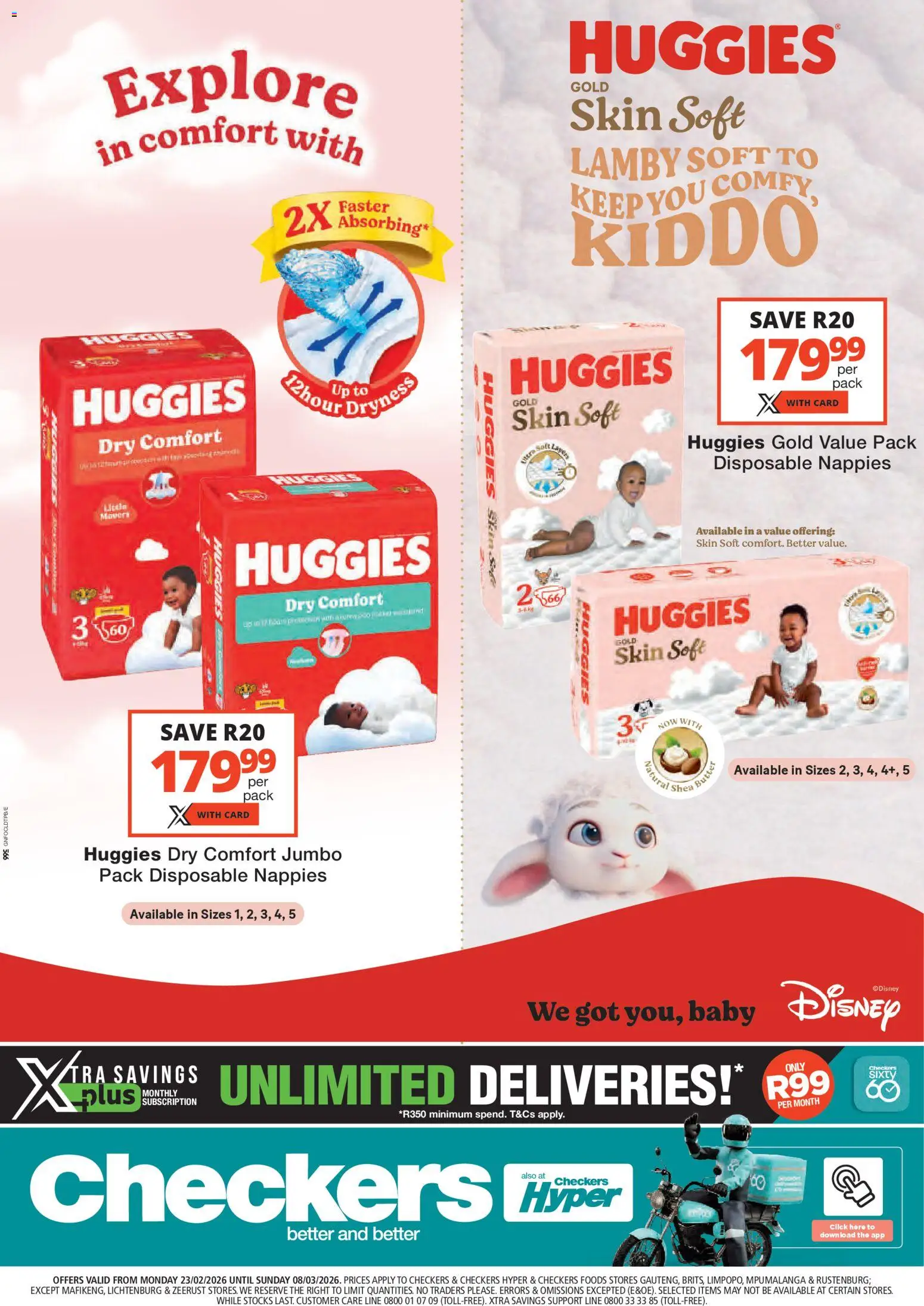 Preview of Checkers flyer valid from 23/02/2026