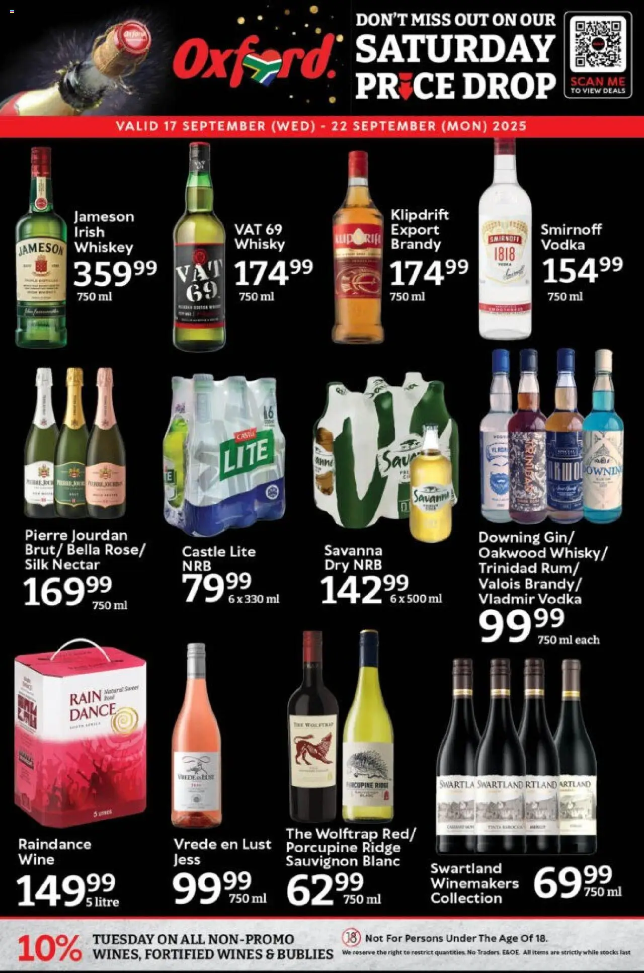 Oxford Freshmarket Price Drop from 17/09 - 22/09/2025 > Promotions