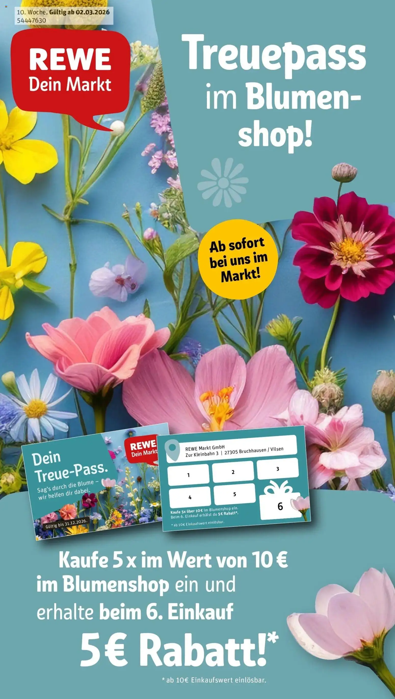 Vorschau von dem Prospekt des Geschäftes Rewe, gültig ab dem 02.03.2026