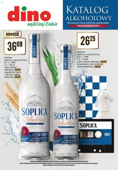 Pogląd gazetki "Gazetka alkoholowa" ze sklepu Dino ważnej od 10.10.2025