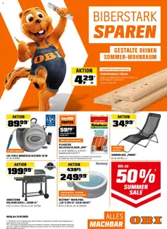 Vorschau der Angebote: OBI Biberstarke Angebote gültig ab 15.07.2025