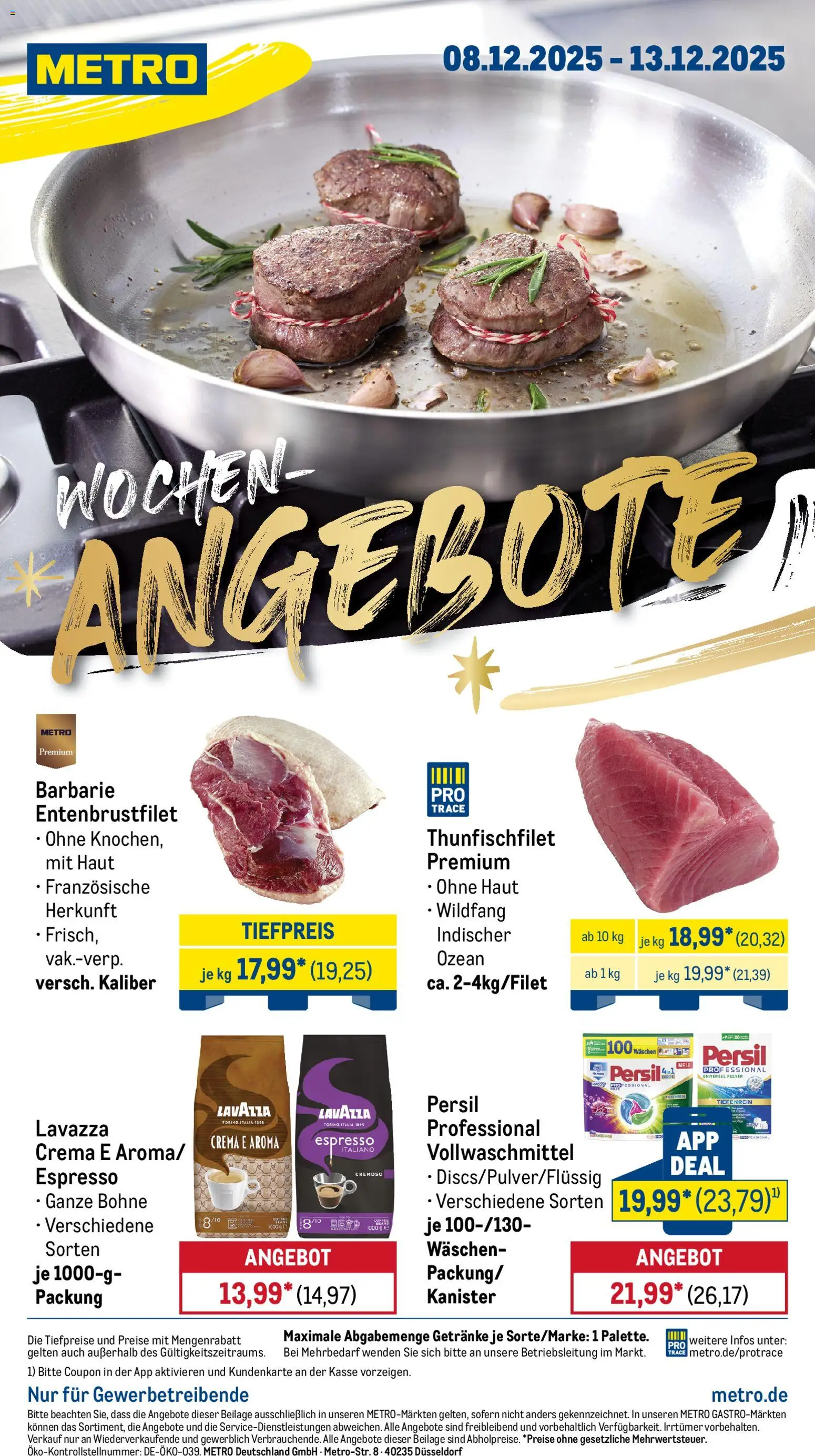 Vorschau von dem Prospekt des Geschäftes Metro, gültig ab dem 08.12.2025
