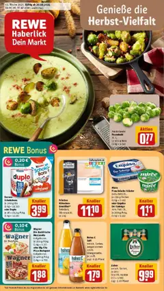 Vorschau von dem Prospekt des Geschäftes Rewe, gültig ab dem 19.10.2025