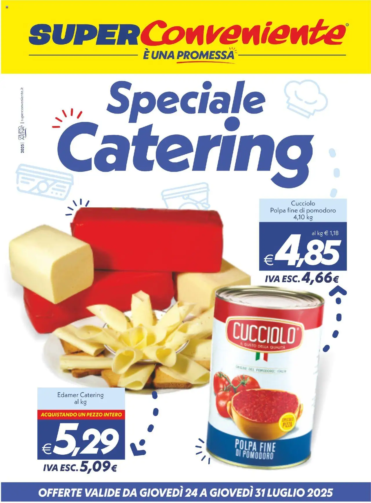 Volantino SuperConveniente valido da 24/07/2025 numero di pagina 1