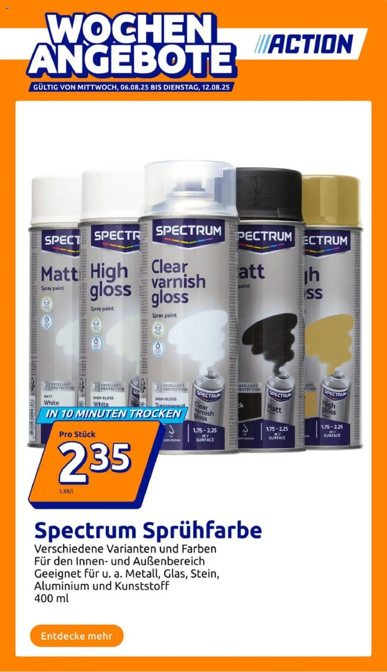 Action Prospekt ab 06.08.2025 > Angebote & Werbung