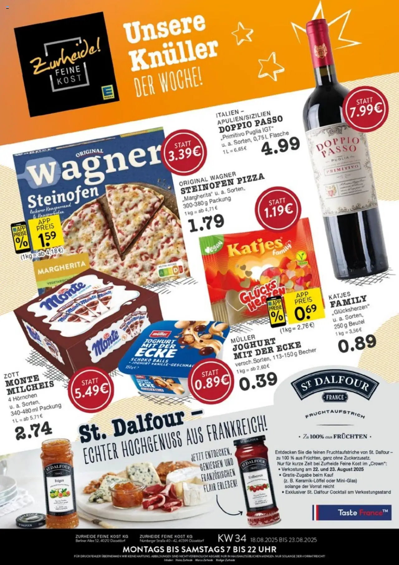 Edeka Zurheide Prospekt (vom 18.08.2025 - 23.08.2025)