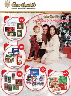 GRUSTE parduotuvės leidinio Leidinys galiojančio nuo 2025.12.21 peržiūra