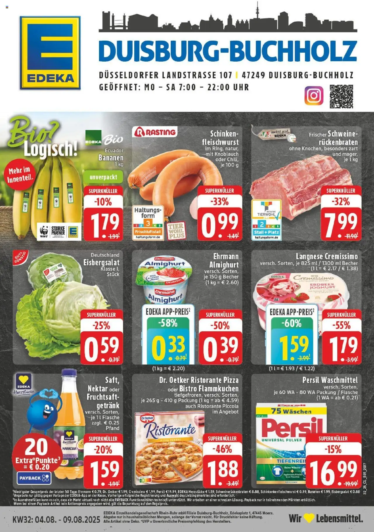EDEKA Prospekt ab 03.08.2025 - Prospekt Duisburg Online