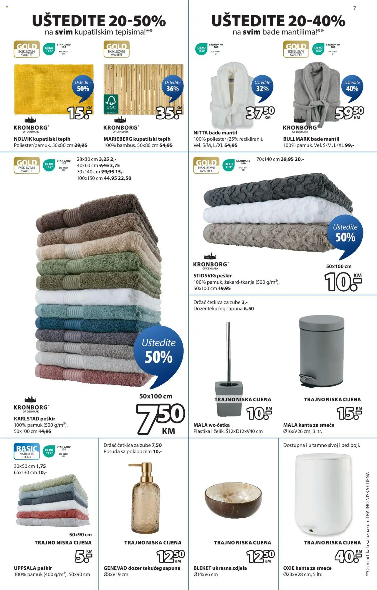 Pregled letka Katalog trgovine JYSK vrijedi od 2025.10.15