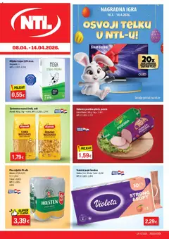 Pregled letka NTL Katalog trgovine NTL vrijedi od 08.04.2026