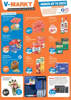 Vorschau von dem Prospekt des Geschäftes V-Markt, gültig ab dem 29.01.2026