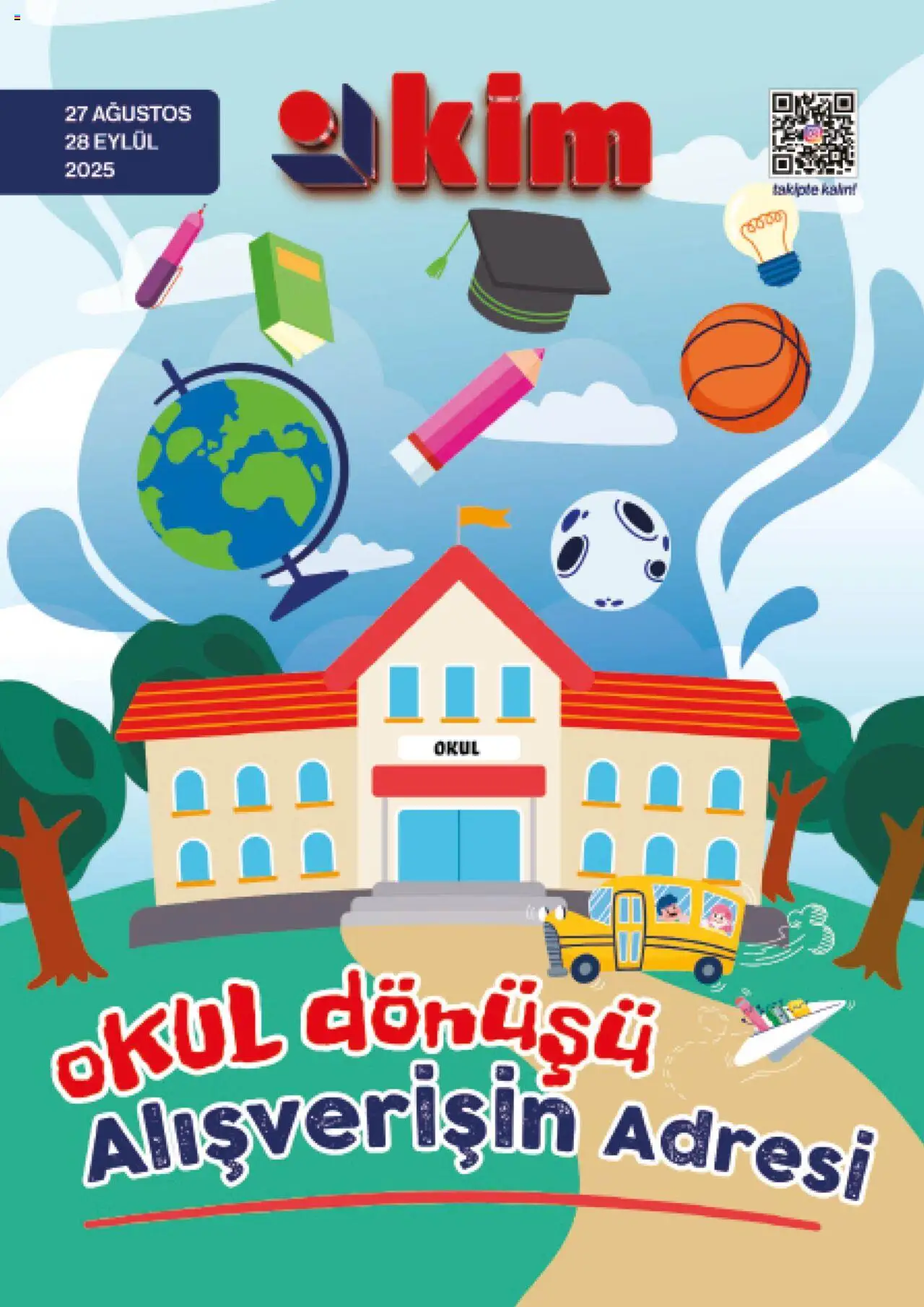 Kim Market Okul Dönüşü - Marmara Insert (27 Ağustos 2025) > Broşür, Indirim - Sayfa numarası 1