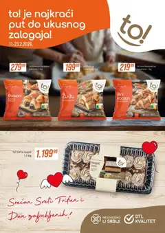 Pregled Tekijanka kataloga - važi od 11.02.2026